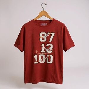 Red Short Sleeve Tee Taylor Swift Travis Kelce